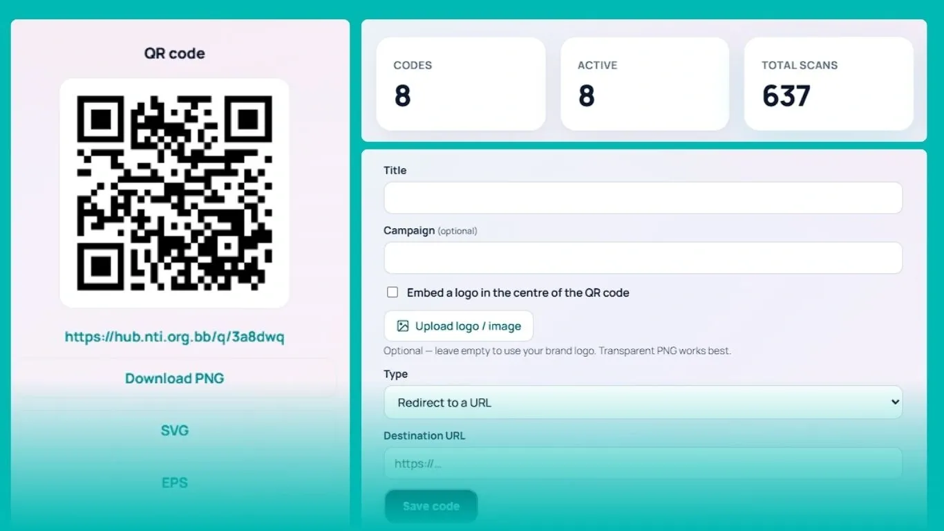 QR Hub